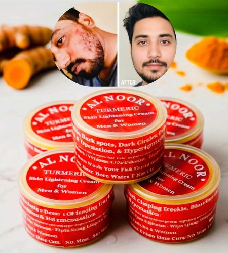 al noor turmeric face cream